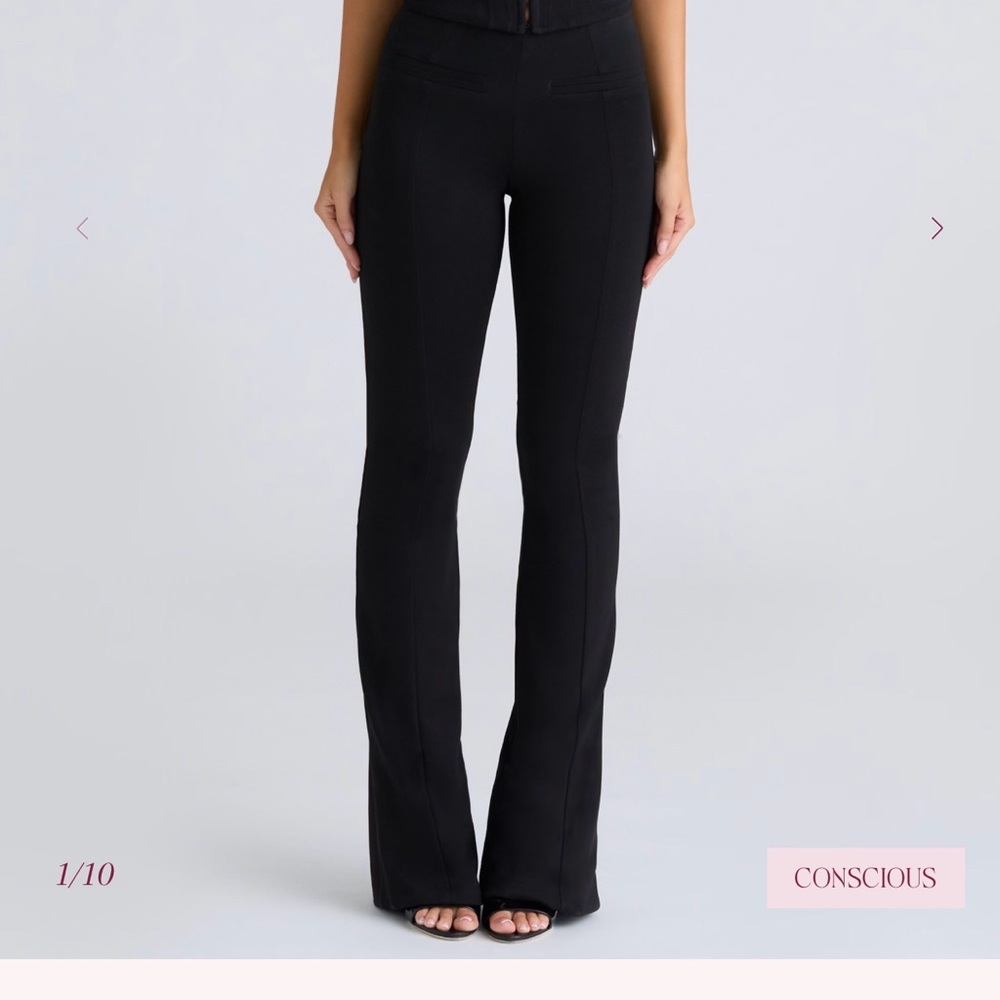 House of CB Black Flare Pants